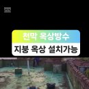 성북구 장위동 주택 옥상방수 타포린방수천막 방수포 설치 작업 이미지