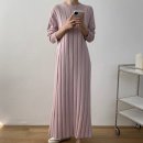 NEW MON PC | [open/10% off] UR8AN 단 두가지 아이템, 플리츠니트원피스/ 꽈배기가디건