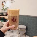 카페베네소래포구점 | 진한 체다치즈 크림이 듬뿍!! 카페베네 치즈크림 플랫화이트