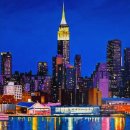 유화(아크릴화) | 여기서 계속 그릴까?이런 야경 유화 처음 봤어요 취미 미술 클래스 리얼 후기🖌️ 유화·아크릴화 다 되는 곳