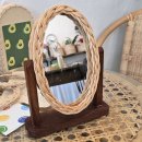 고급 감성 라탄공예 | [공방수업] 인천 동구 청소년 교육바우처 사용처 _ 원목라탄거울후기