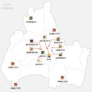 지도먹거리 이미지