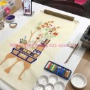 민화그리기 이미지