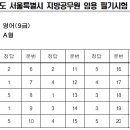 2013.9.7 시행 서울시 지방직 공무원 임용시험 - ＜영어＞ 기출문제 이미지