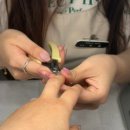 네일, 보고싶다 | 반월당 네일샵 솔리네일 웨딩촬영 네일 후기, 귀여운 상주견이 있는 남산동 네일샵