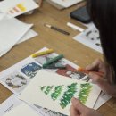 플러스펜으로 그리는 감성엽서 | [서울/경기출강]크리스마스 워크샵 추천｜회사 단합에 딱! 오일파스텔 엽서 클래스 후기 &amp; 출강 안내