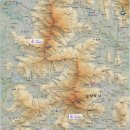 백봉산 등산 지도 이미지