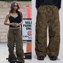 패러슈트(parachute) | 제니 픽 와이드팬츠! 제이디드런던 Jaded London Forest Camo Print Parachute Pants 👖