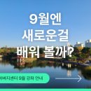 아버지센터 9월 프로그램 신청 안내 이미지