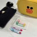 비비드마카롱 | 어린이집답례품 고민 끝, 리틀프린트 마카롱 네임택제작 가방키링 후기