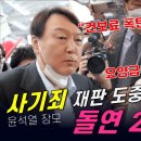 윤석열 장모 23억 사기 혐의 재판 이미지