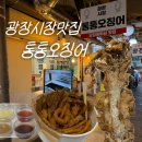 3824 | 광장시장 찐맛집 찾는다면 통통오징어 크리스피오징어튀김 후기
