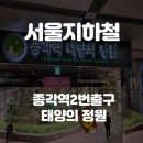 종각역 2번 출구 이미지