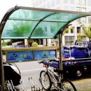 시청 자전거보관대 이미지