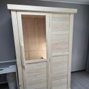 국내산 통원목 편백 독서실 책상, 국산 편백 1인 독서실 배송 후기 - 광주편백가구 편백지