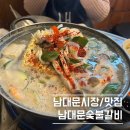 남대문숯불갈비 | [남대문시장맛집]남대문숯불갈비 – 점심으로 된장찌개에 라면사리 (내돈내산)