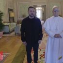 교황, 카스텔 간돌포에서 젤렌스키 우크라이나 대통령 접견 이미지