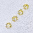 꽃나비 네일 이미지