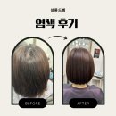 살롱드벨류 | [서울 서초] 서초동미용실 살롱드벨 다녀온 후기, 30년경력 원장님 염색 실력 인정 ͙ᐟ👍🏻