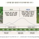 매년 시기별 묘역관리 (제초, 거름 및 복토) 이미지