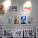 태장마루도서관 | 2025 망포1동 온마을축제 아트플로우 미술학원 실기작품 전시회