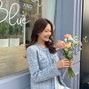 슈가플럼 | [로아르]슈가플럼 트위드 셋업, 블루, S 사이즈 후기