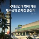 명품주류 | 제주공항 면세점 시간 국내선 담배 한도 가격은? JDC면세점 주류 명품 위치 총정리