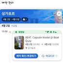 8차배낭여행 최종루트 완성 부산-싱가포르-브루나이-코타키나발루-인천 항공권예약과 숙소예약하기