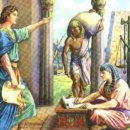 창세기 38장, 39장 유다와 다말, 요셉과 보디발의 아내 이미지