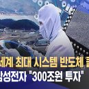 용인에 세계 최대 시스템 반도체 클러스터 조성‥삼성전자 "300조원 투자" 이미지