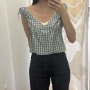 사라필라테스 - 송파구 법원로4길 6 | [쏘딩키브레드] Sarah Blue Check Blouse 사라 블루 체크 블라우스 후기