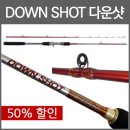 [동와] 다운샷 DOWN SHOT 바다선상낚시대 49,000원 오징어, 무늬오징어,문어,대구, 광어 참돔 만능 바다루어 낚시대 이미지