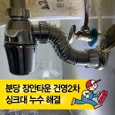 금광2차 | 분당 장안타운 건영2차 안방 세면대 누수해결, 전문가의 깔끔·신속 수리 리포트