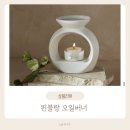 스트레스 타파 힐링 도자기 | 아로마 오일버너 수제 도자기 오브제로 거실 인테리어까지 완성. 내돈내산 후기