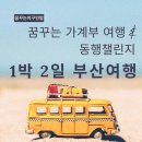 썬리치호스텔 | [공지] 꿈이 현실이 된 꿈꾸는 가계부 여행 *동행 챌린지 1박 2일 부산 여행