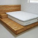 평상원목장 | 신혼인테리어추천 요즘 대세 평상형원목침대 배송후기