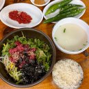 본죽&비빔밥 광주광역시두암점 | 광주 북구 맛집 육회가 기본반찬인 육회비빔밥 맛집 밤실마을
