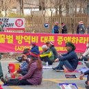 꿀벌 폐사에 전국양봉인총결기. 대회 세종시농림축산부 앞 이미지