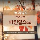 호텔 홀인원 | 가을골프는 순천만 철새와 함께 홀인원 명당 파인힐스cc에서