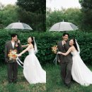 미소헤어나라 | 서울 노을공원 & 동작대교 웨딩스냅 촬영 후기｜비 오는 날 웨딩촬영