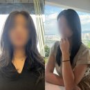 애오개전철역 3,4번출구 | 긴머리 매직 후기, 부스스 반곱슬 매직 전후 + 애오개미용실 더살롱 가격(내돈내산)