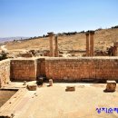 제라쉬 로마(비잔틴)시대 유적지 성당 터 - 요르단 - 이미지