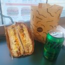 샐러디이천 | 샐러디 비프에그마요 샌드위치 세트 내돈내산 리얼 후기 샐러디 이천원 할인받는 법