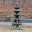 진주 청곡사 삼층 석탑 이미지