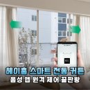 헤이홈 스마트 전동 커튼 설치로 완성한 꿈의 홈시네마 IoT 자동 커튼 내돈내산 후기