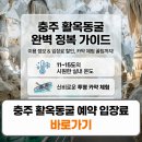 유람유치원 | 충주 활옥동굴 예약 입장료 할인 보트 카약 근처 맛집