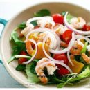 새우 샐러드 만들기 샐러드드레싱 소스 레시피 간단한 홈파티 요리 이미지