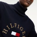 정품 타미힐피커 로고 목폴라 니트 스웨터 새상품 팝니다. 이미지