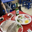 면목골목시장 | 면목시장 동네횟집 | 면치기 가능한 길쭉한 도다리회와 소주맥주 2천원의 행복