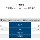 2월7일 NBA 인디애나 디트로이트 경기분석. 이미지